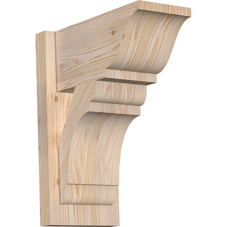 Ekena Millwork Olympic Traditional Smooth Outlooker, Douglas Fir, 7 1/2"W x 14"D x 18"H OUT08X14X18OLY01SDF